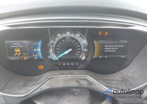 2017 Ford Fusion Se из США, поврежденный, VIN 3FA6P0HD0HR339081